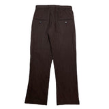 (designers) MADE IN ITALY MARNI WRINKLED 4 POCKET 1 TUCK WOOL PANTS
