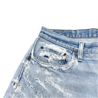 (VINTAGE) 1970'S～ Levi's 501 66 CHAIN STITCH DISTRESSED DENIM PANTS