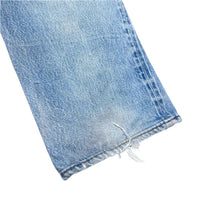 (VINTAGE) 1970'S～ Levi's 501 66 CHAIN STITCH DISTRESSED DENIM PANTS