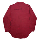 (DESIGNERS) 1990'S～ MILK BOY CHECKERED ROUND COLLAR SHIRT WITH CHAIN