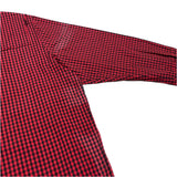 (DESIGNERS) 1990'S～ MILK BOY CHECKERED ROUND COLLAR SHIRT WITH CHAIN