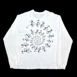 (VINTAGE) 1990'S～ MADE IN USA UNKNOWN DOUBLE SIDED PRINT LONG SLEEVE T-SHIRT