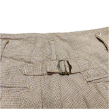 (designers) 1990'S～ GOOD ENOUGH PLAID PATTERN SHORTS WITH CINCH BACK