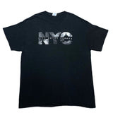 (t-shirt) 2000'S～ NYC CITY NEVER SLEEPS PRINT SOUVENIR T-SHIRT