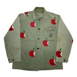 (vintage) 1940'S～ USMC P-41 HBT UTILITY JACKET WITH HAND PAINT