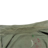 (vintage) 1940'S～ USMC P-41 HBT UTILITY JACKET WITH HAND PAINT