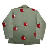 (vintage) 1940'S～ USMC P-41 HBT UTILITY JACKET WITH HAND PAINT