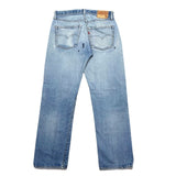 (vintage) 1980'S～ Levi's 501 RED LINE DISTRESSED DENIM PANTS