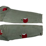 (vintage) 1940'S～ USMC P-41 HBT UTILITY JACKET WITH HAND PAINT