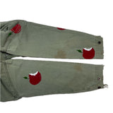 (vintage) 1940'S～ USMC P-41 HBT UTILITY JACKET WITH HAND PAINT