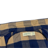 (vintage) 1990'S～ MADE IN USA ST JOHN'S BAY BLOCK CHECKERED HEAVY FLANNEL SHIRT