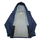 (designers) DEAD STOCK NEW 1990'S～ MADE IN KOREA LA GUARDIA COMMUNITY US ARMY TYPE DENIM HOODED JACKET