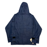 (designers) DEAD STOCK NEW 1990'S～ MADE IN KOREA LA GUARDIA COMMUNITY US ARMY TYPE DENIM HOODED JACKET