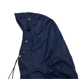 (designers) DEAD STOCK NEW 1990'S～ MADE IN KOREA LA GUARDIA COMMUNITY US ARMY TYPE DENIM HOODED JACKET