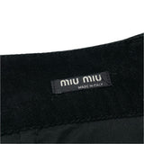 (designers) MADE IN ITALY miu miu 3 POCKET THIN CORDUROY STRETCH PANTS