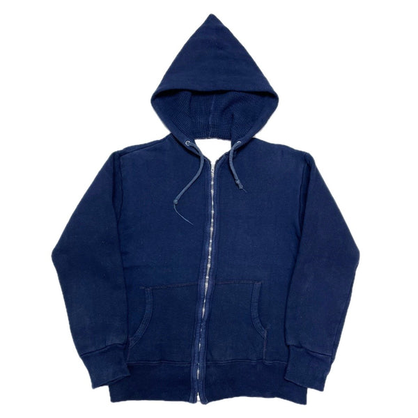 (VINTAGE) 1960'S～ UNKNOWN THERMAL LINED ZIP UP HOODIE SWEAT SHIRT