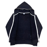 (DESIGNERS) MADE IN JAPAN JACKSON MATISSE DISTRESSED ZIP UP HOODIE SWEAT SHIRT WITH SEPARATE POCKET