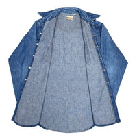 (VINTAGE) 1980'S～ Sears DENIM WESTERN SHIRT