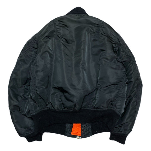 90s vtg alpha USA製　ma-1 flight jacket Vintage 90s Alpha Industries MA-1 Flight Jacket - Reversible