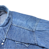 (VINTAGE) 1980'S～ Sears DENIM WESTERN SHIRT