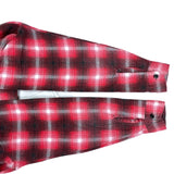(VINTAGE) 1970'S～ Sears SHADOW PLAID PRINTED FLANNEL SHIRT