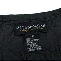 (VINTAGE) 1990'S～ MADE IN HONG KONG METROPOLITAN FLEECE PANELED QUILTING VEST
