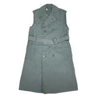 (VINTAGE) 1969 US ARMY SLEEVE CUT OFF TRENCH COAT
