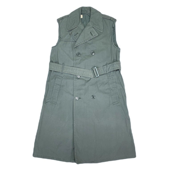 (VINTAGE) 1969 US ARMY SLEEVE CUT OFF TRENCH COAT