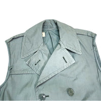 (VINTAGE) 1969 US ARMY SLEEVE CUT OFF TRENCH COAT