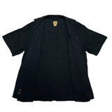 (vintage) 2010 JoS.A.BANK SILK 100% LOOP COLLAR SHORT SLEEVE BOX SHIRT