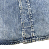 (vintage) 1960'S～ BAR C FULL SNAP BUTTON STYLE SLEEVE CUT OFF DENIM WESTERN SHIRT VEST