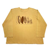 (designers) 1980'S～ HAI SPORTING GEAR PRINTED LONG SLEEVE T-SHIRT