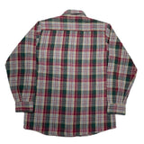 (vintage) 1990'S～ MADE IN USA FIVE BROTHER PLAID PATTERN HEAVY FLANNEL SHIRT