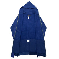 (DESIGNERS) MADE IN JAPAN gilet DOCKING REMAKE LONG LENGTH ZIP UP HOODIE SWEAT SHIRT