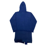 (DESIGNERS) MADE IN JAPAN gilet DOCKING REMAKE LONG LENGTH ZIP UP HOODIE SWEAT SHIRT