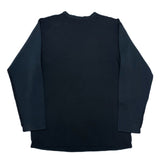(DESIGNERS) AD2004 COMME des GARCONS HOMME GARMENT DYED 3 MATERIAL PANELED INSIDE OUT SHIRT