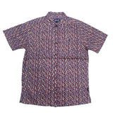 (vintage) 2023 PATAGONIA TOTAL PATTERN PRINT COTTON HEMP SHORT SLEEVE SHIRT SP23