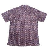 (vintage) 2023 PATAGONIA TOTAL PATTERN PRINT COTTON HEMP SHORT SLEEVE SHIRT SP23