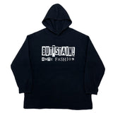 (VINTAGE) 2000'S～ buttstain REPRO MODEL LOGO EMBROIDERED PULLOVER FLEECE HOODIE