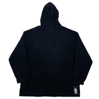 (VINTAGE) 2000'S～ buttstain REPRO MODEL LOGO EMBROIDERED PULLOVER FLEECE HOODIE
