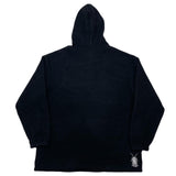 (VINTAGE) 2000'S～ buttstain REPRO MODEL LOGO EMBROIDERED PULLOVER FLEECE HOODIE