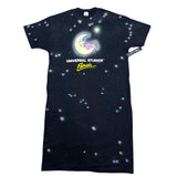 (t-shirt) DEAD STOCK NEW 1990 MADE IN USA UNIVERSAL STUDIOS FLORIDA LUMINOUS PRINT SLEEPING T-SHIRT