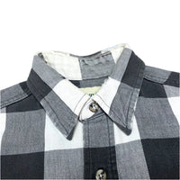 (VINTAGE) 1990'S～ ST. JOHN'S BAY BLOCK CHECKERED SHIRT