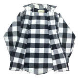 (VINTAGE) 1990'S～ ST. JOHN'S BAY BLOCK CHECKERED SHIRT
