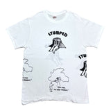 (t-shirt) 1990'S～ SHERLOCK HOLMES HUMOROUS MULTI PRINT T-SHIRT