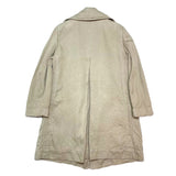(DESIGNERS) MADE IN ITALY LOUIS VUITTON COTTON LINEN BELTED COAT AS IS WITH HANGER