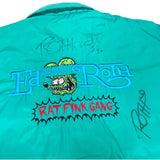 (VINTAGE) 1990'S～ MADE IN USA Ed ROTH RAT FINK EMBROIDERED, SIGNED COACH JACKET