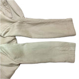 (DESIGNERS) MADE IN ITALY LOUIS VUITTON COTTON LINEN BELTED COAT AS IS WITH HANGER