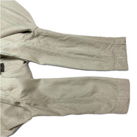 (DESIGNERS) MADE IN ITALY LOUIS VUITTON COTTON LINEN BELTED COAT AS IS WITH HANGER