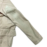 (DESIGNERS) MADE IN ITALY LOUIS VUITTON COTTON LINEN BELTED COAT AS IS WITH HANGER